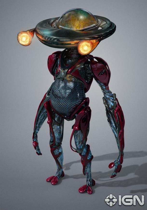 Te invitamos a ver el arte conceptual de Alpha 5 en la película de los Power Rangers