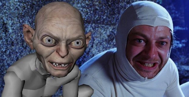 Andy Serkis, Gollum y un gato tosiendo.