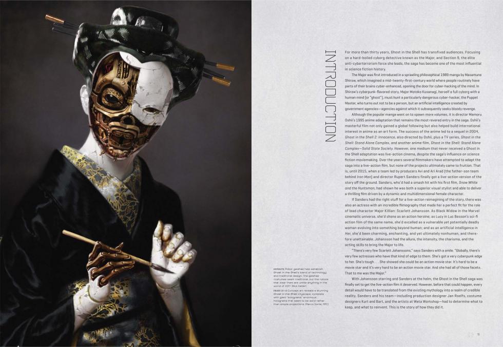 Mira los nuevos artes conceptuales de Ghost in the Shell