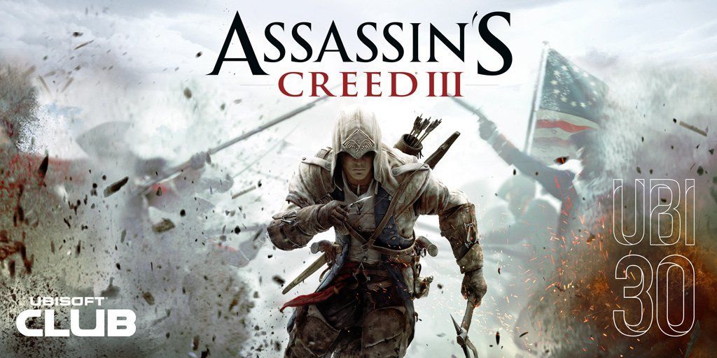 Assassin’s Creed III será el último juego que Ubisoft regalará para celebrar su aniversario
