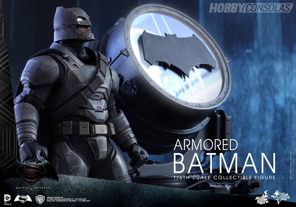 Hot Toys presenta a Batman con la armadura de Batman V Superman