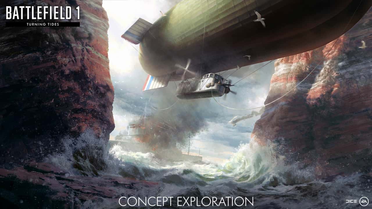 Battlefield 1 detalla la expansión Turning Tides