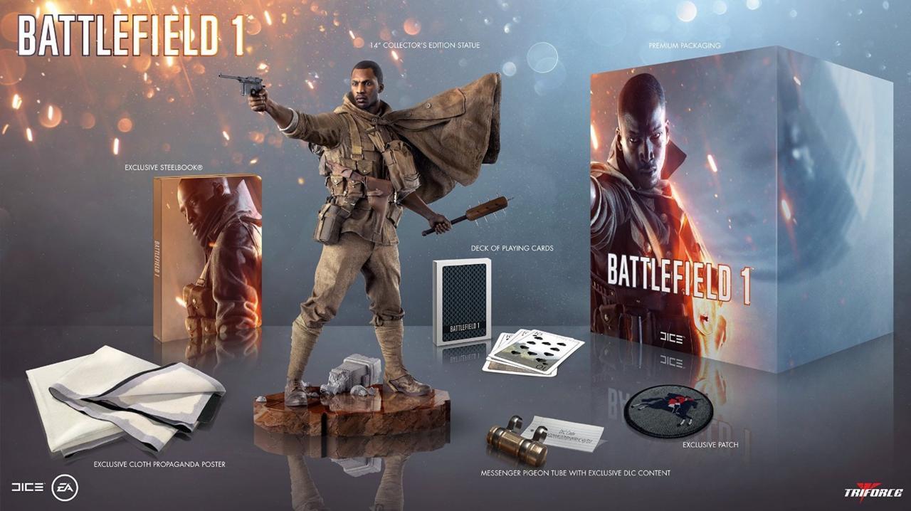 Mira esta increíble edición coleccionista de Battlefield 1 que NO incluye su juego