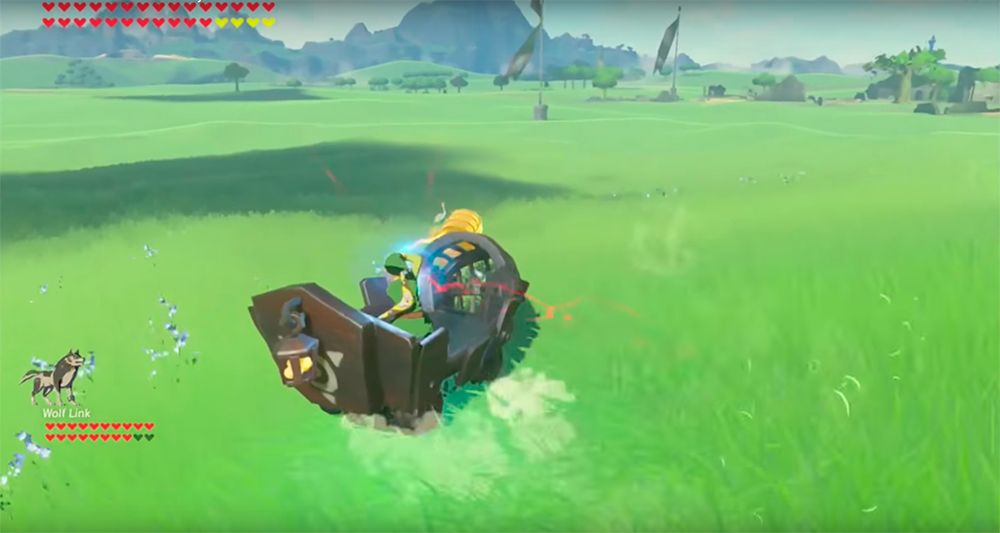 Un usuario logra crear un Go Kart en The Legend of Zelda: Breath of the Wild