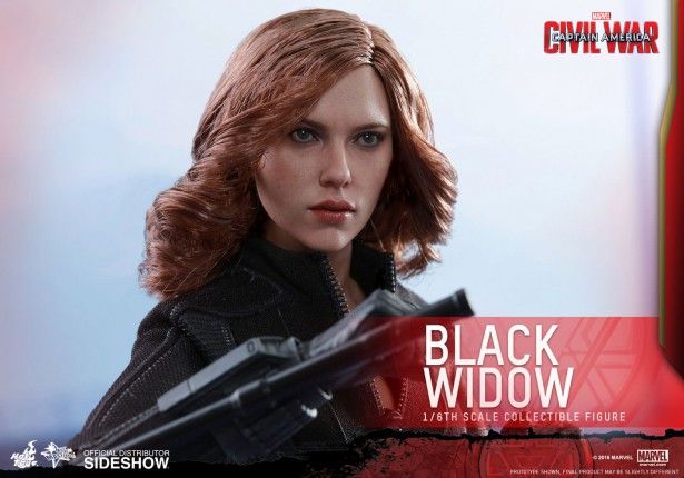Así es la figura de Black Widow de Hot Toys para Captain America: Civil War