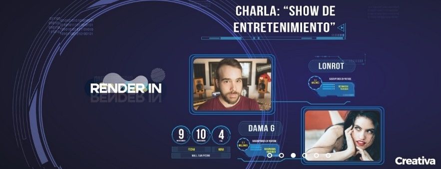 U Creativa brindará taller con los youtubers Lonrot y Dama G