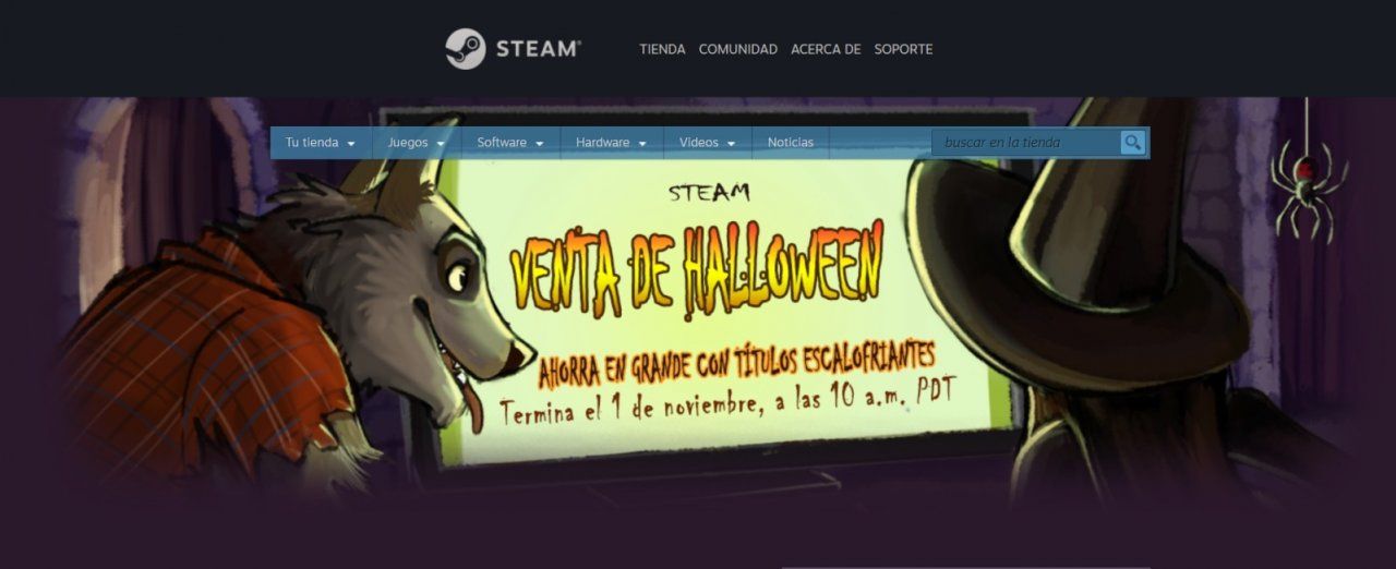 Ya disponibles las rebajas de Halloween en Steam