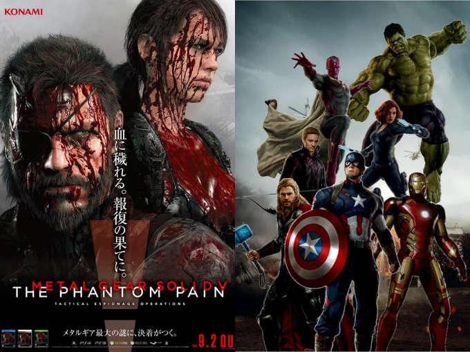 Metal Gear Solid V superó en recaudación a La Era de Ultrón