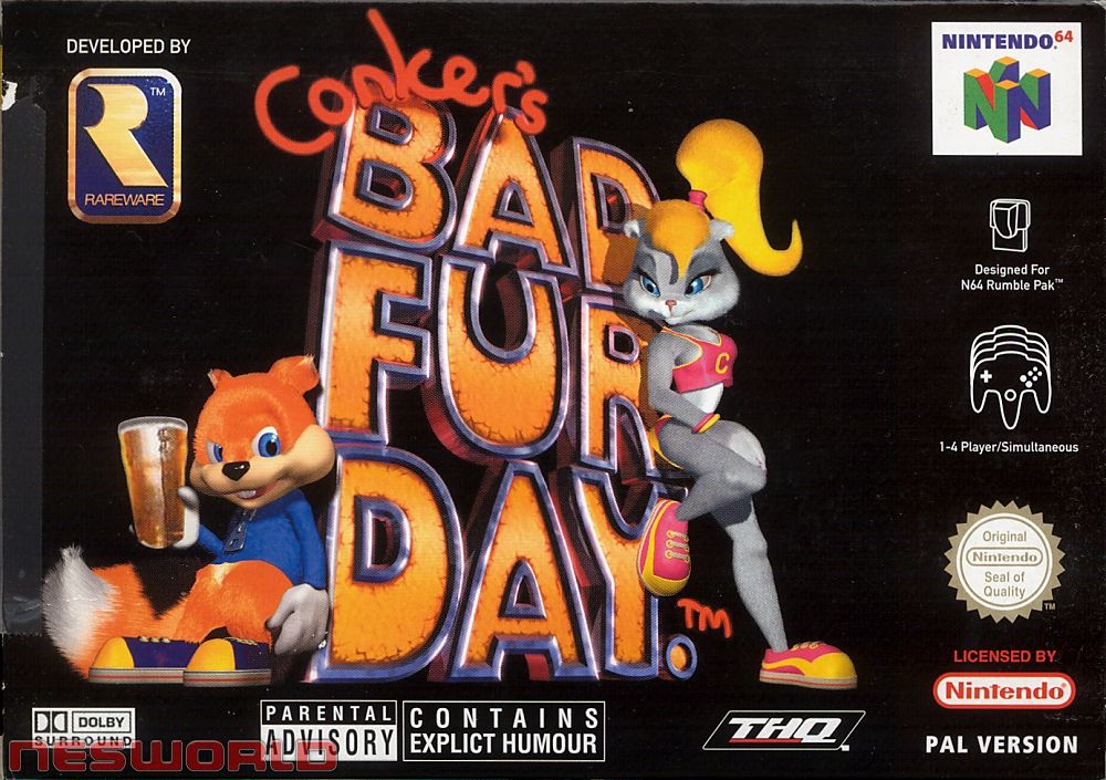 Se filtra una posible precuela de Conker’s Bad Fur Day