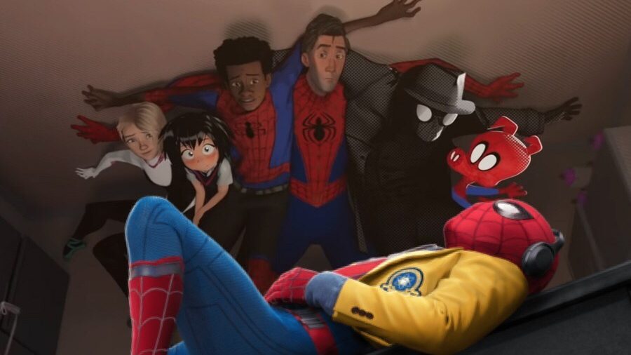 Tom Holland recuerda su cameo en “Spider-Man: Into The Spider-Verse”