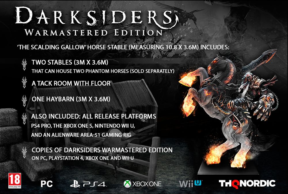 La edición más especial y cara del remáster de Darksiders cuesta 78.000 euros