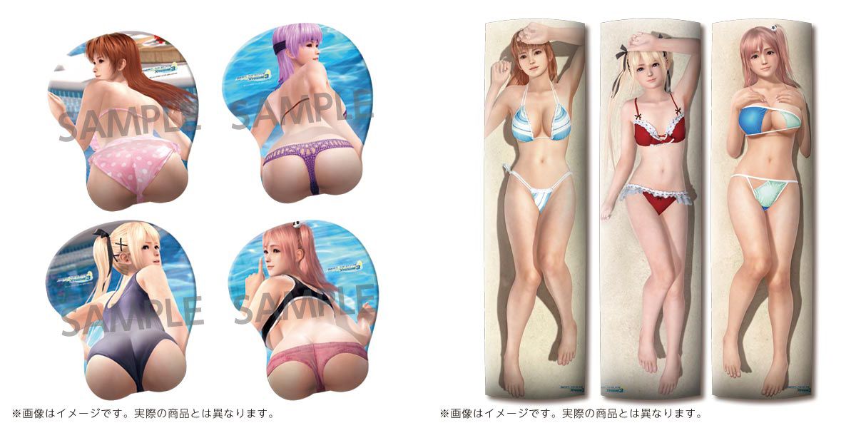 Koei Tecmo lanzará nuevos mouse-pad de trasero con motivos de Dead or Alive