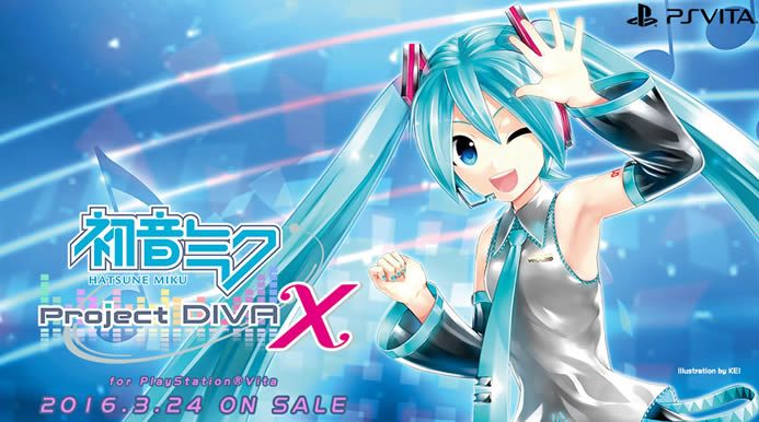 Hatsune Miku: Project Diva X llegará el próximo 24 de marzo a PSVita