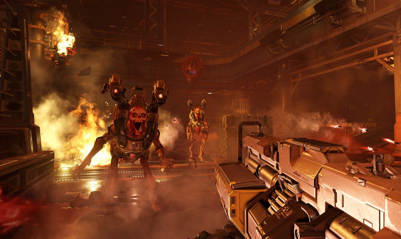 Nuevas imágenes de la campaña de DOOM en vídeo