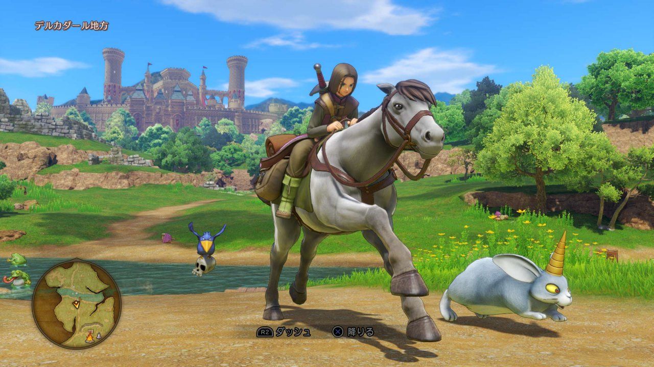 Dragon Quest XI nos muestra su sistema de monturas
