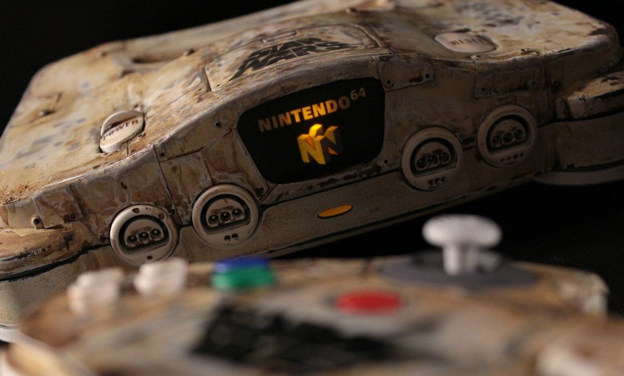 Un Nintendo 64 inspirado en la batalla de Jakku