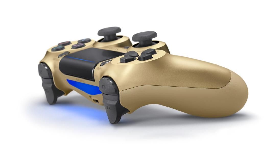 Mira el nuevo modelo dorado del Dualshock 4