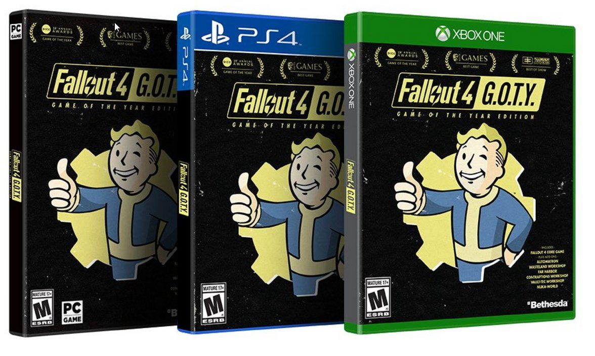 Fallout 4 GOTY aparece listado en Nintendo Switch