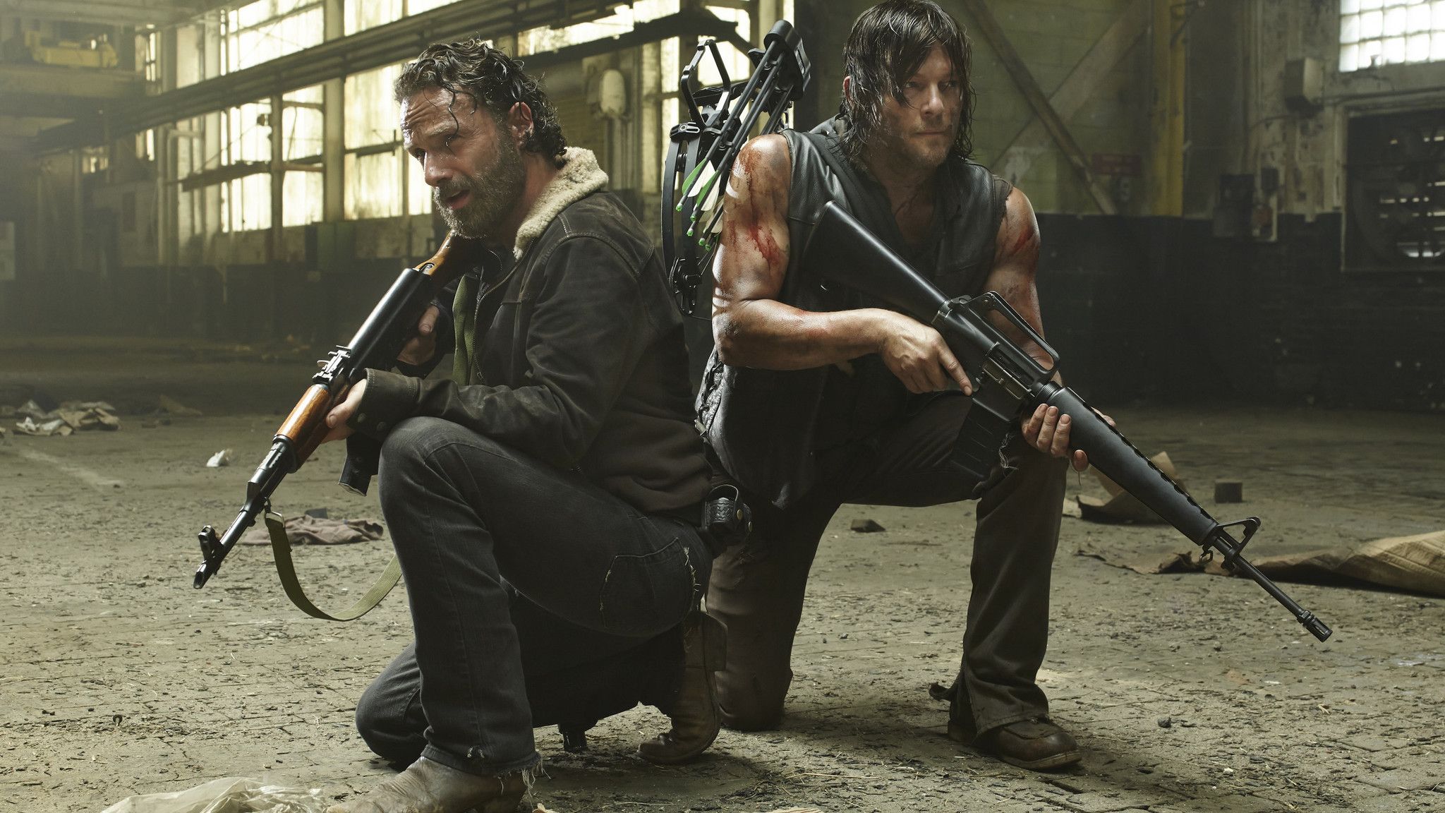 Rick y Daryl una hermandad