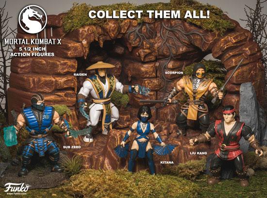 Funko anuncia una nueva línea de figuras de Mortal Kombat