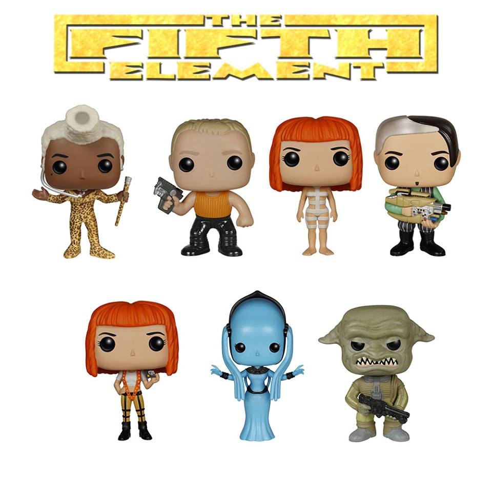 Funko presenta figuras Pop del Quinto Elemento