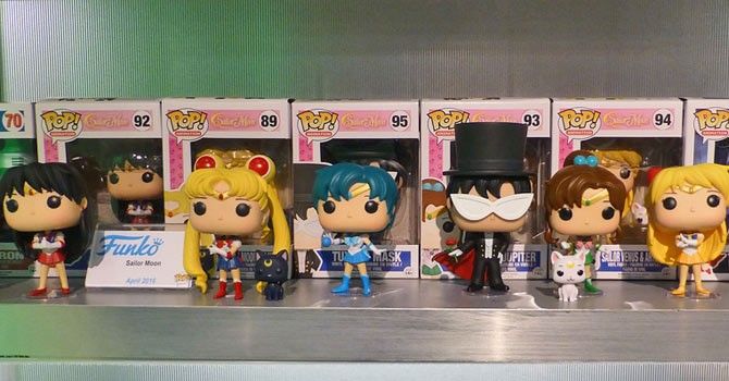 Vienen los nuevos Funko Pop! de Sailor Moon