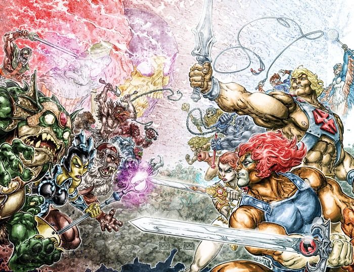 He-Man y ThunderCats tendrán un cross-over de la mano de DC Comics y Mattel