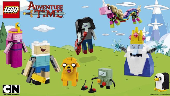 El set oficial en LEGO de los protagonistas