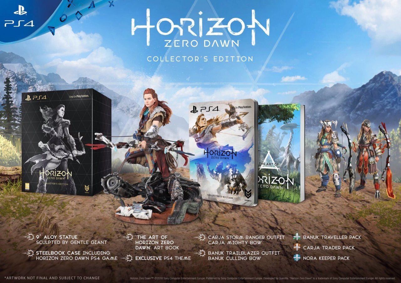 Así es la figura de la Edición Coleccionista de Horizon Zero Dawn