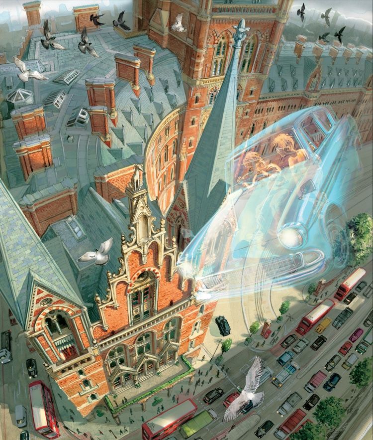 Dale un vistazo al libro ilustrado de Harry Potter and the Chamber of Secrets