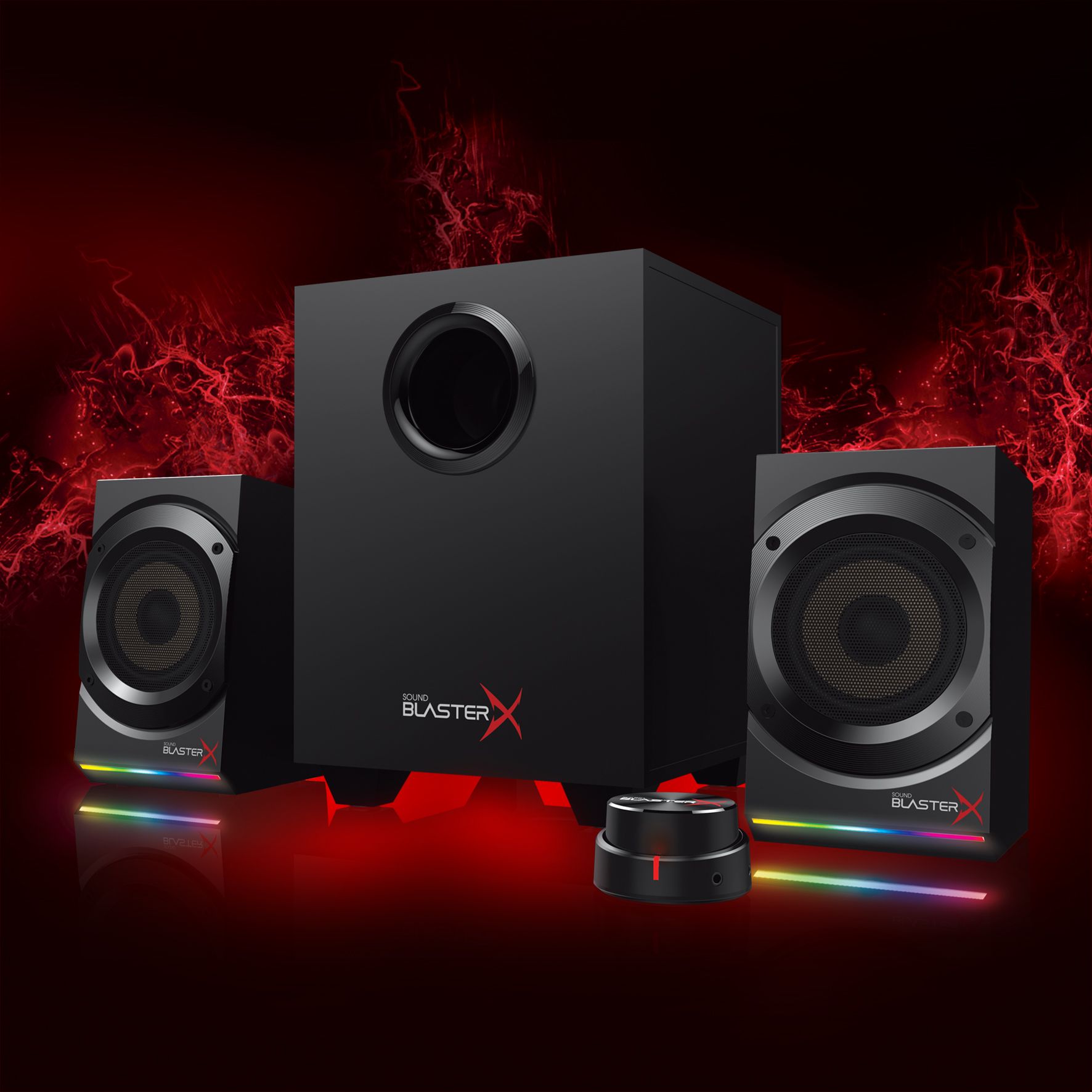 Creative lanza sus nuevos equipos de sonido para gamers Sound BlasterX Kratos S5 y S3