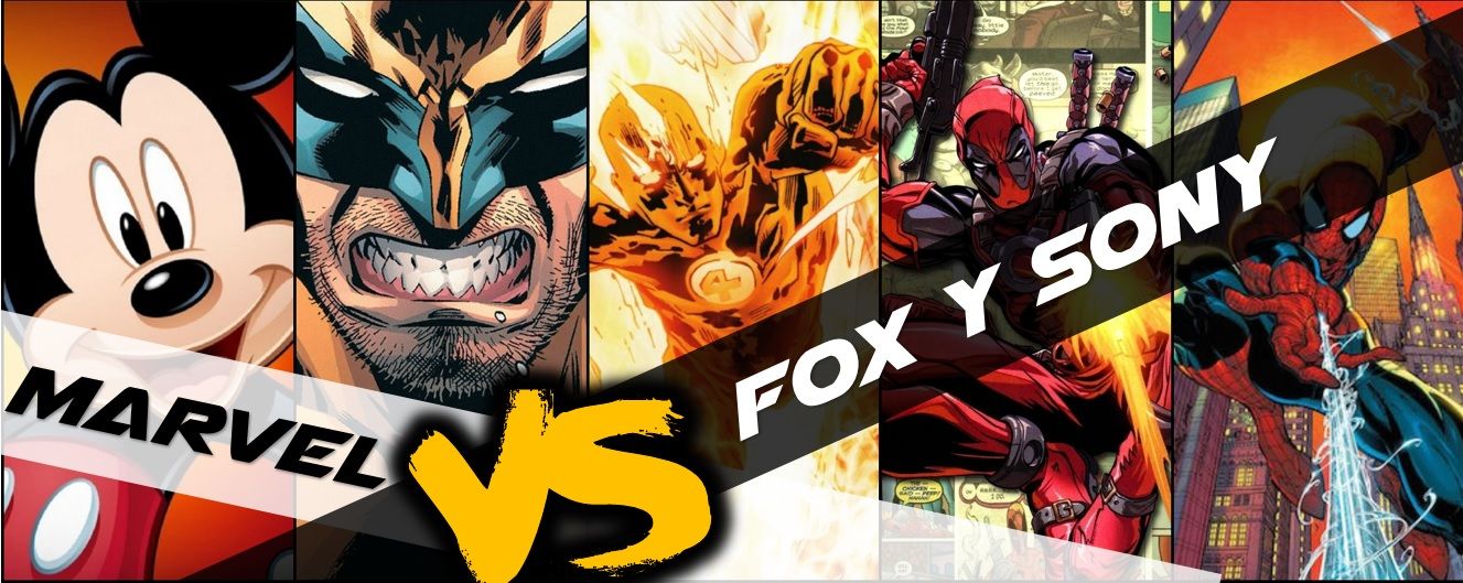 Marvel contra Fox y Sony