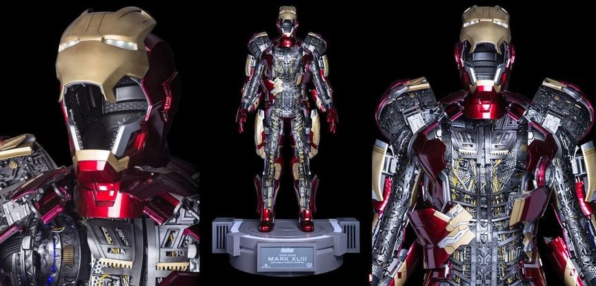 Mira cómo luce esta réplica de la armadura de Iron Man