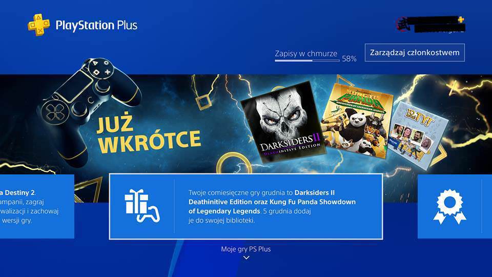 Darksiders 2 y Kung Fu Panda se filtran como juegos de PlayStation Plus para diciembre