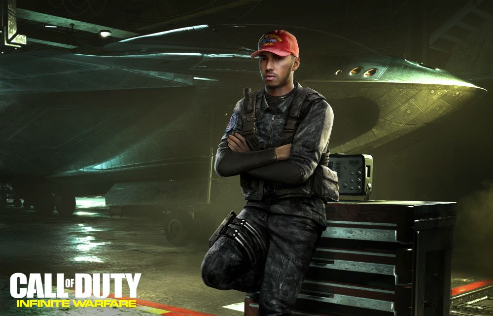 Lewis Hamilton estará en Call of Duty: Infinite Warfare