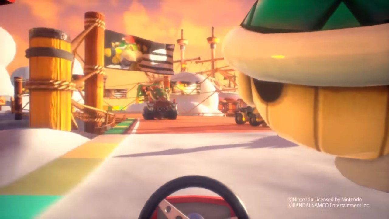 Mira cómo se juega Mario Kart VR