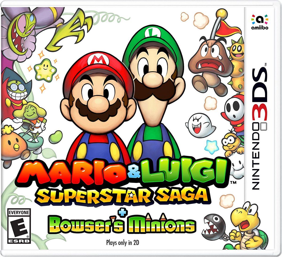 Mario & Luigi Superstar Saga + Bowser’s Minions sólo podrá jugarse en modo 2D