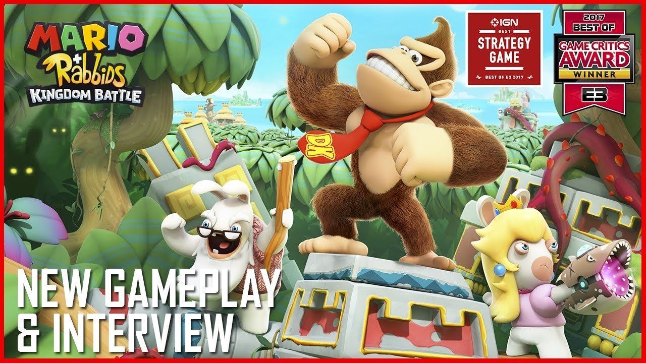 Mario + Rabbids Kingdom Battle muestra nuevos vídeos del DLC de Donkey Kong Adventure