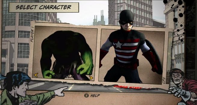 Se revela lo que hubiera sido el videojuego de Captain America VS Hulk