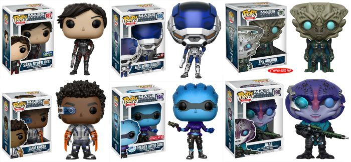Para los amantes de los videojuegos y Funko Pop! llegan más figuras para Mass Effect