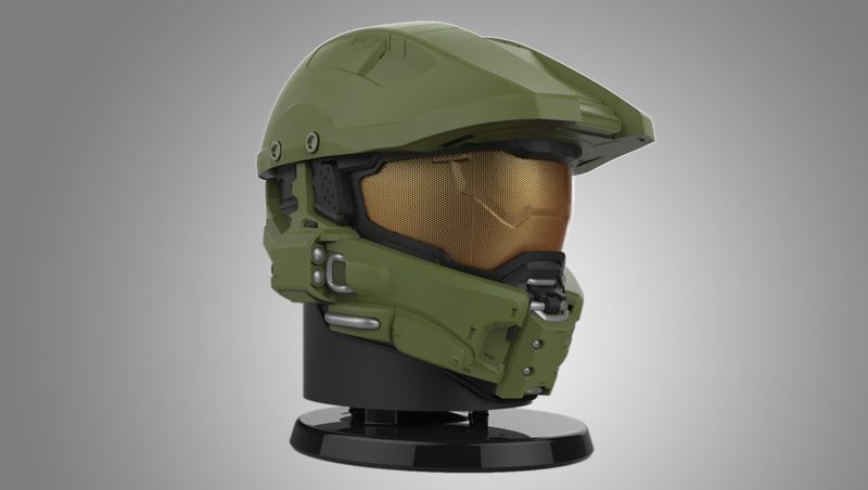 Mira este altavoz en forma del casco de Master Chief