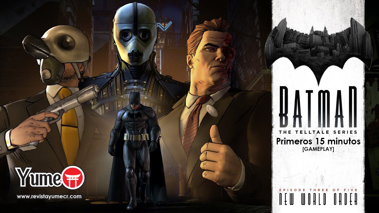 [GAMEPLAY] Te mostramos 15 minutos de juego del tercer capítulo de Batman: The Telltale Series