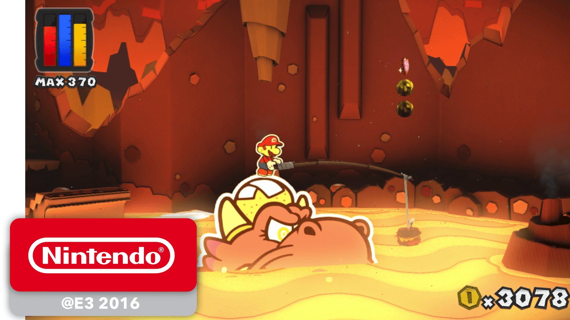 Les mostramos el nuevo tráiler de Paper Mario: Color Splash