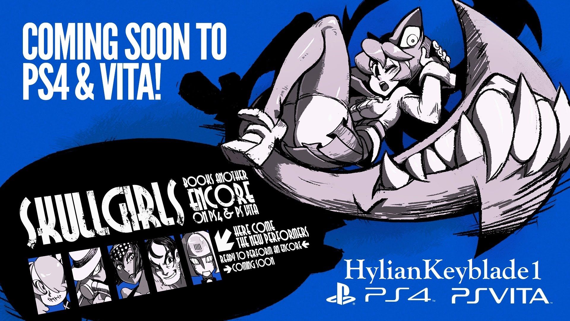 Se anuncia el lanzamiento oficial de Skullgirls 2nd Encore.