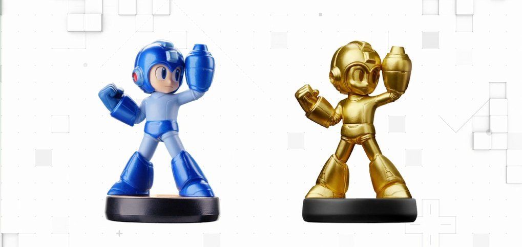 El amiibo de Mega Man dorado no llegará a Europa