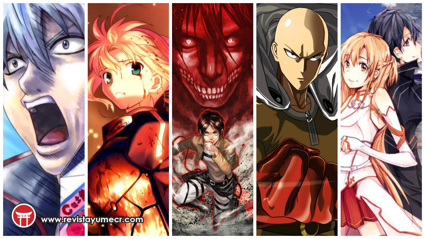 [ANIME] ¿Cuáles son los animes con mejores peleas favoritos de los japoneses?