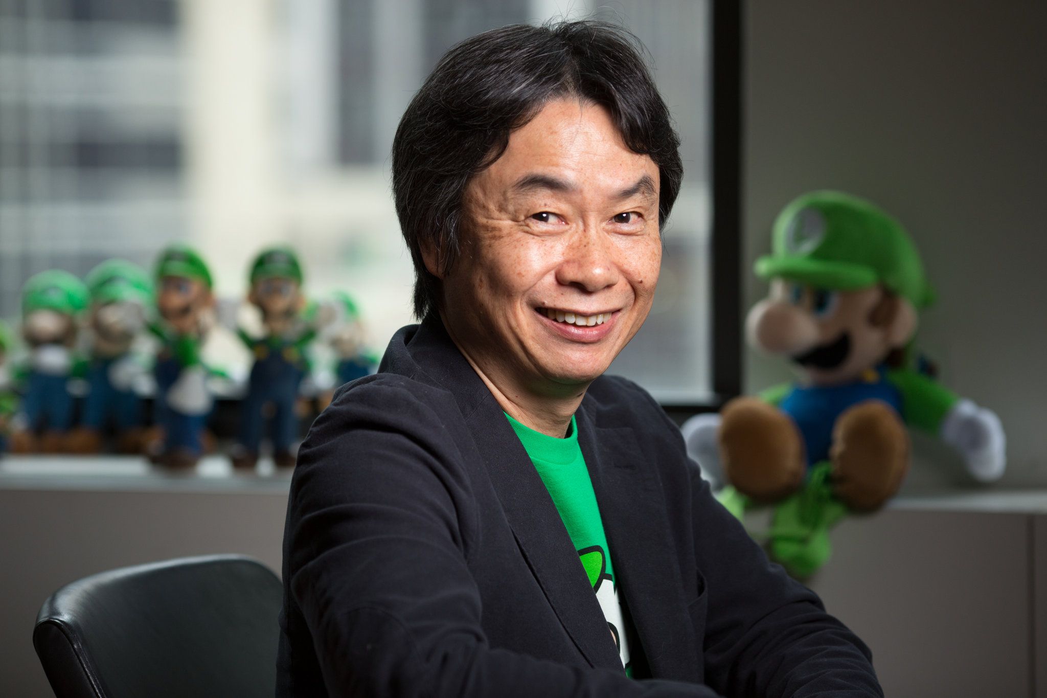 Shigeru Miyamoto se encarga de que fluya la creatividad en los desarrolladores de Nintendo.