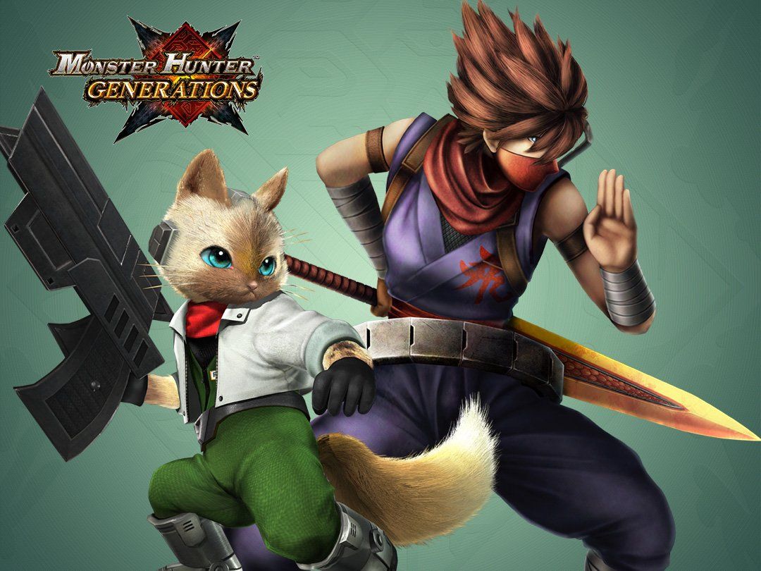 Strider y Fox McCloud llegan a Monster Hunter Generations