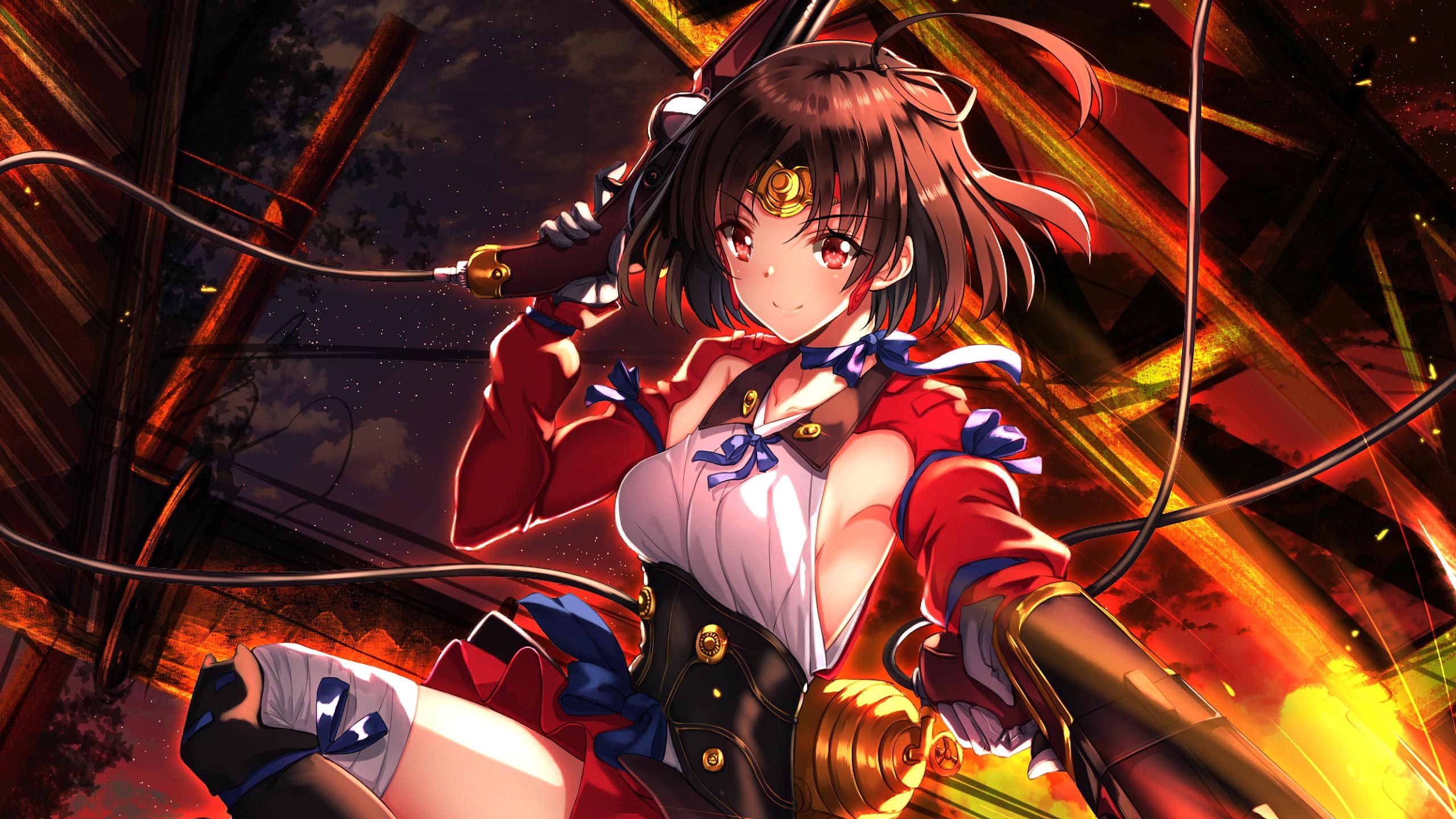 Kabaneri muestra una figura a tamaño real de Mumei