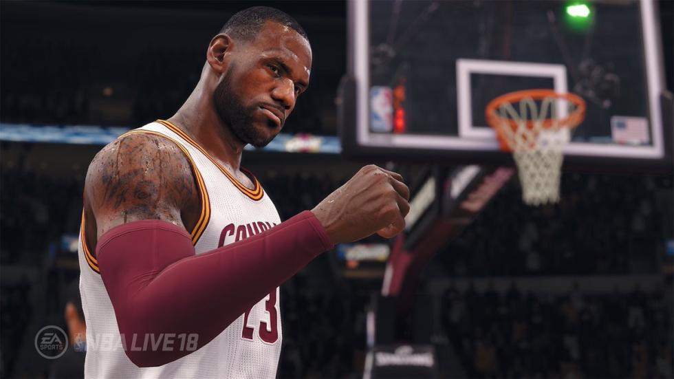 Se filtran las primeras imágenes de NBA Live 18